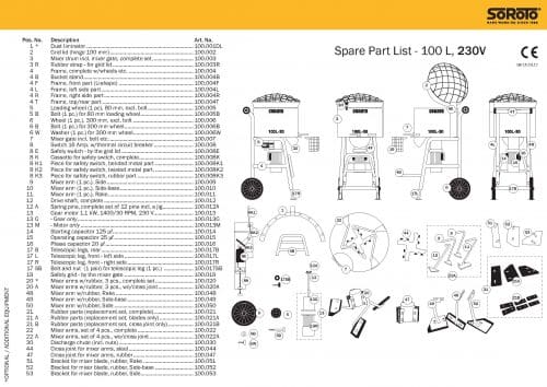 SOROTO MIXER 100 LITRE - Image 4