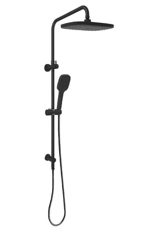 Huntingwood Twin Shower Station - Black