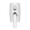 Bellino Chrome Wall Mixer with Diverter - Image 2
