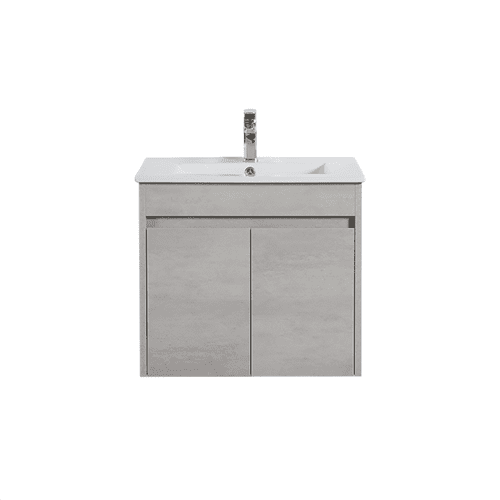 Nova Wall Hung Vanity Concrete Grey For Bathroom - Image 17