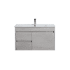 Nova Wall Hung Vanity Concrete Grey For Bathroom - Image 15